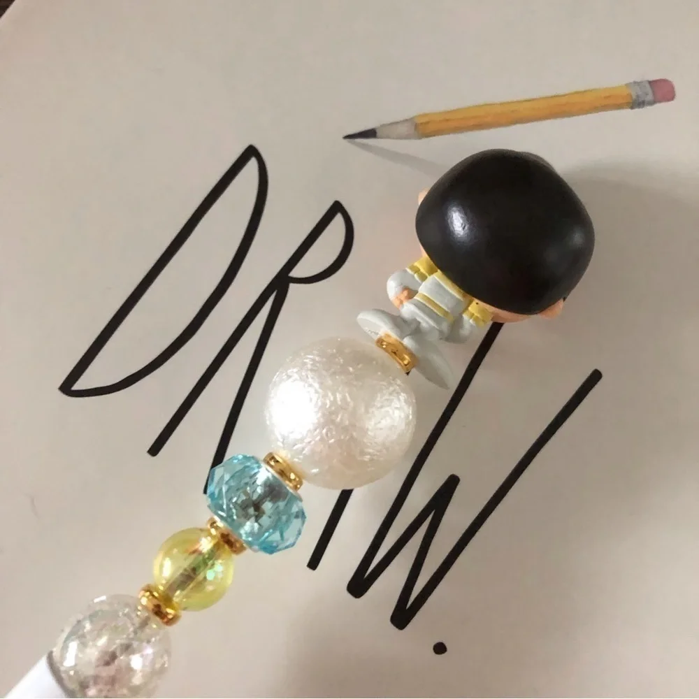 Disney Doorables: Cinderella: Prince Charming handmade beaded pen
